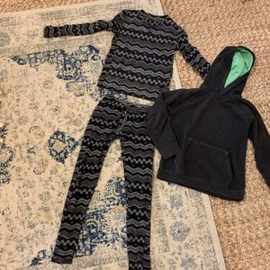 Kids fleece base layer.  Size 8